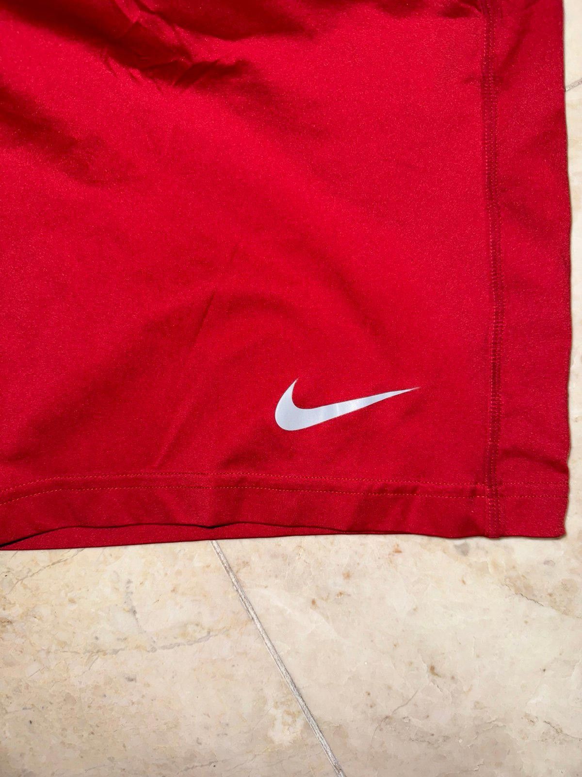 Nike Nike Men’s Dri-Fit Red Elastic Athletic Shorts Rare Sz S EUC Size US 30 / EU 46 - 3 Thumbnail