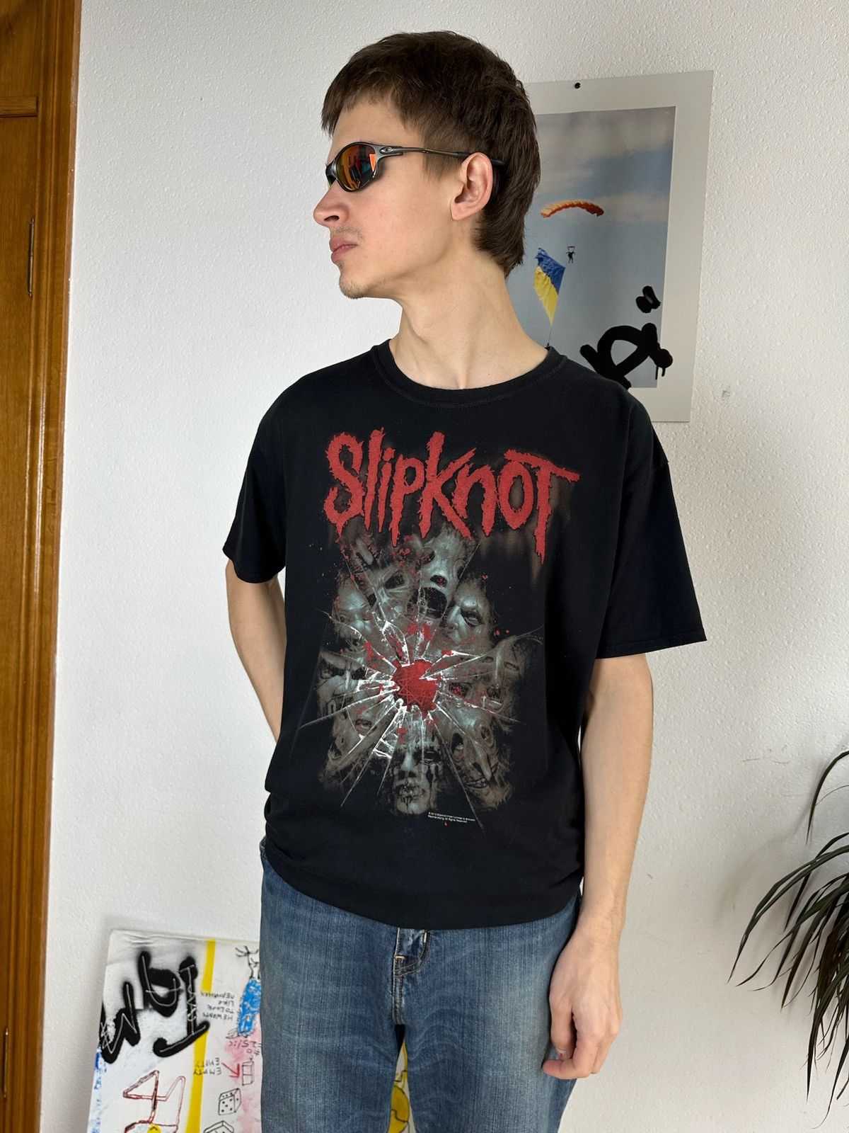 Band Tees Slipknot vintage tshirt Size US XL / EU 56 / 4 - 16 Thumbnail