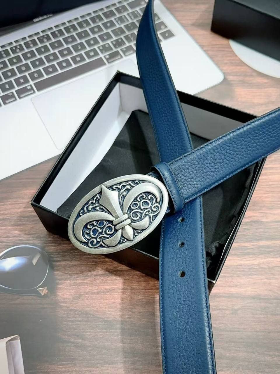 Other Custom Chrome Leather Belt Size ONE SIZE - 1 Preview