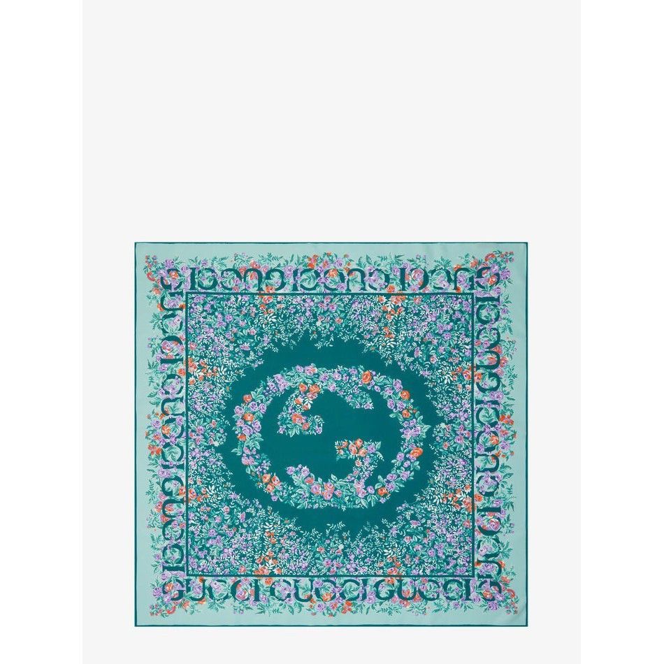 Gucci GUCCI Silk Scarf New & Authentic Size ONE SIZE - 1 Preview