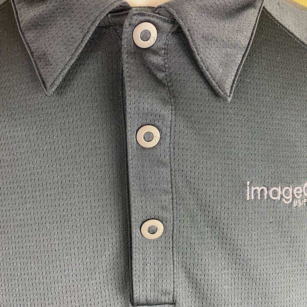 Ogio Ogio men M 3 snap short sleeve black polo Size US M / EU 48-50 / 2 - 4 Thumbnail