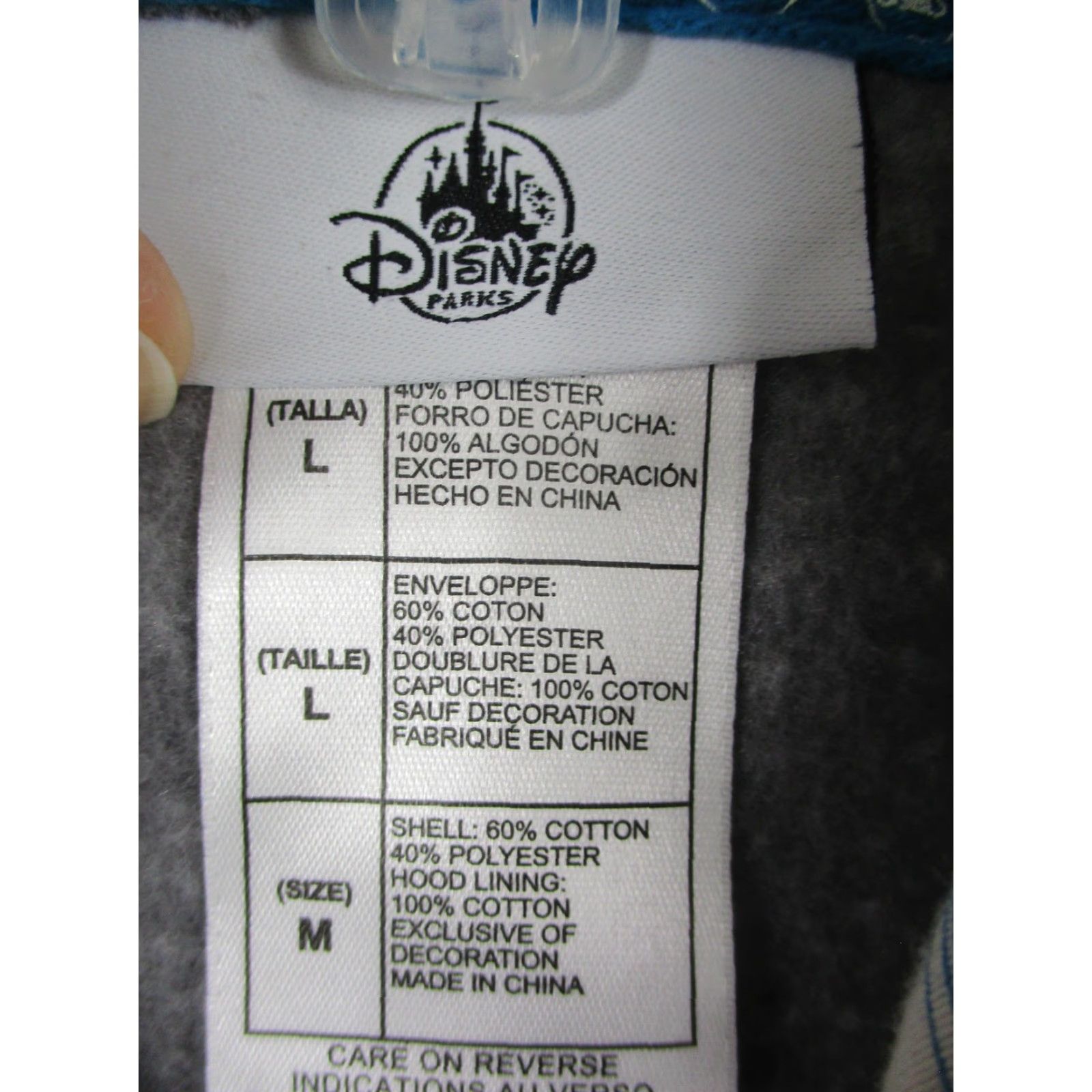 Disney Disney Vacation Club Hoodie Mens Large Stay Magical Full Zip Mickey Mouse Gray Size US L / EU 52-54 / 3 - 4 Thumbnail