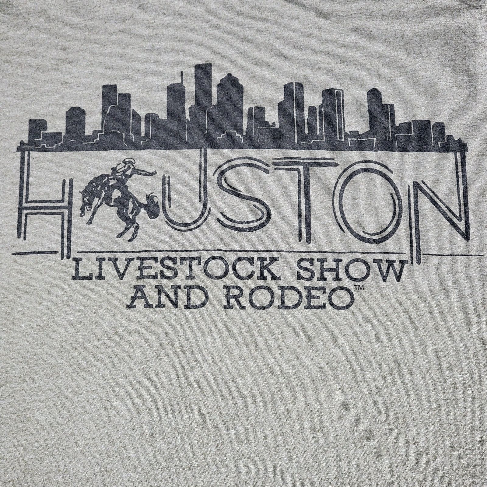 Other Houston Livestock Show & Rodeo Unisex Tee Skyline - Size 2XL Size US XXL / EU 58 / 5 - 2 Thumbnail