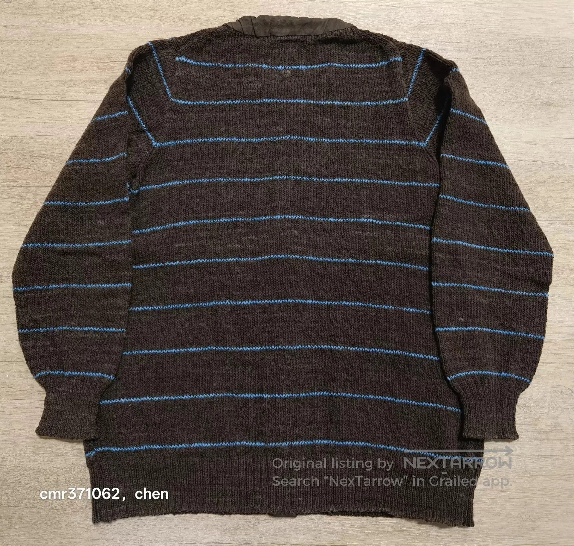 Visvim Brown Striped Button. Size US S / EU 44-46 / 1 - 6 Thumbnail