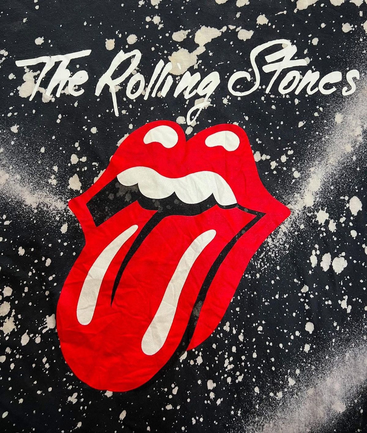 Band Tees The Rolling Stones Bleach Splatter Tee Size US XL / EU 56 / 4 - 2 Thumbnail