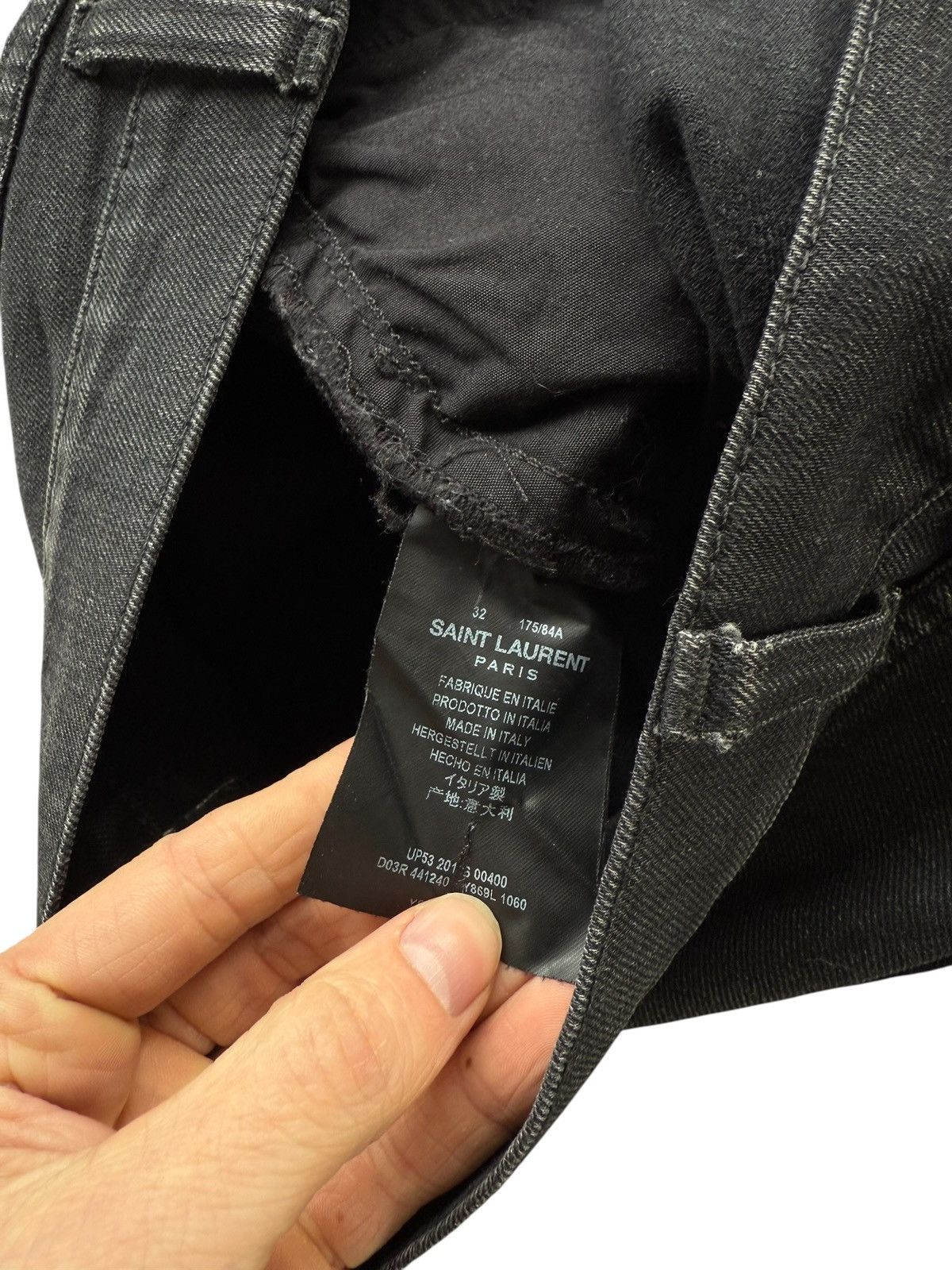 Saint Laurent Paris Saint laurent 2016 d02 denim Size US 32 / EU 48 - 10 Thumbnail