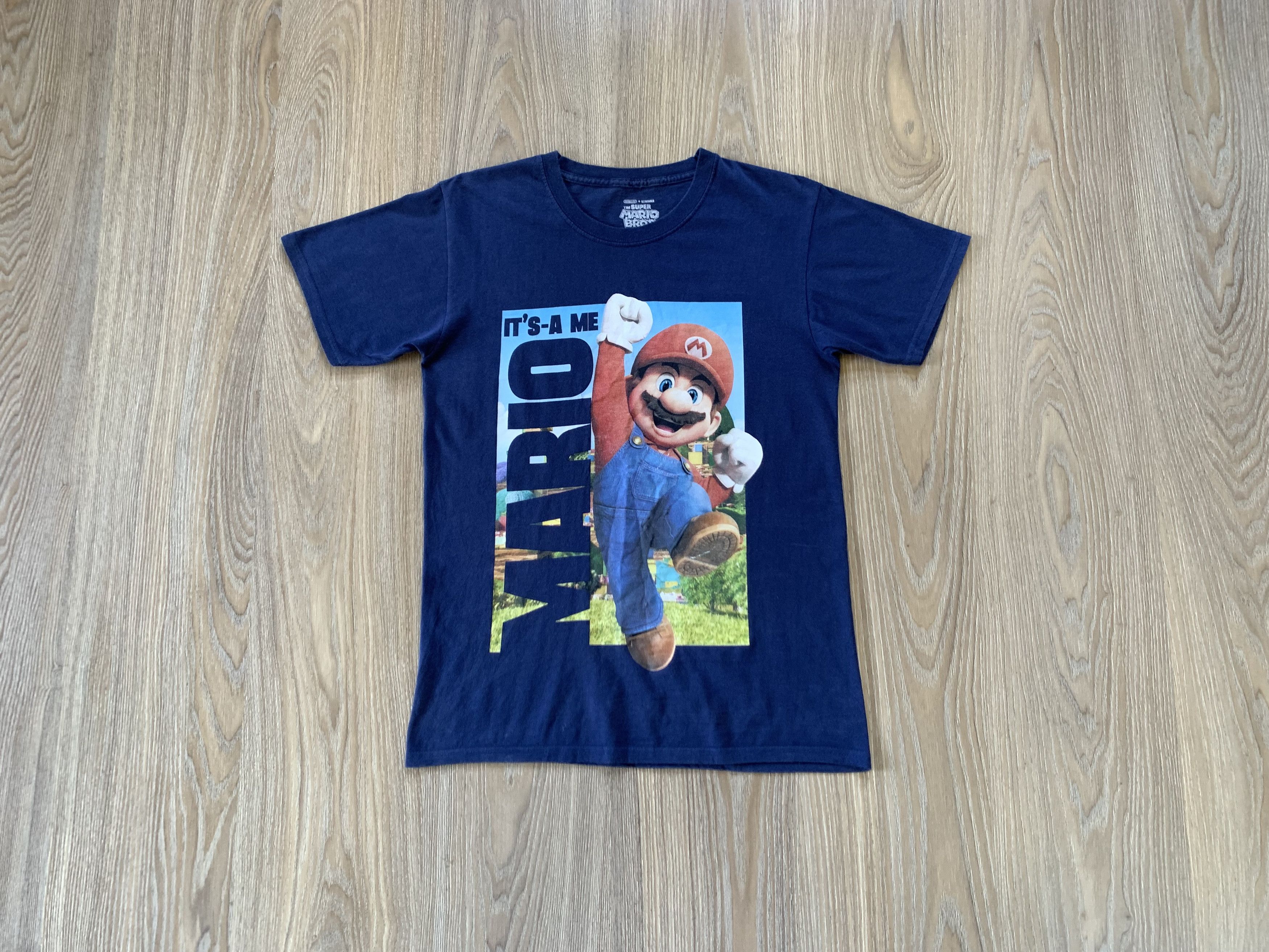 Nintendo × The Game The Super Mario Bros Movie It's-A-Me T-Shirt Size US S / EU 44-46 / 1 - 1 Thumbnail