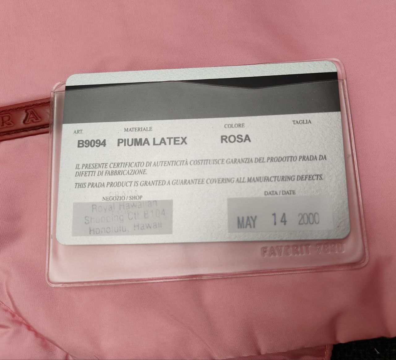 Prada Prada Pink Mini Nylon Backpack Size ONE SIZE - 11 Thumbnail