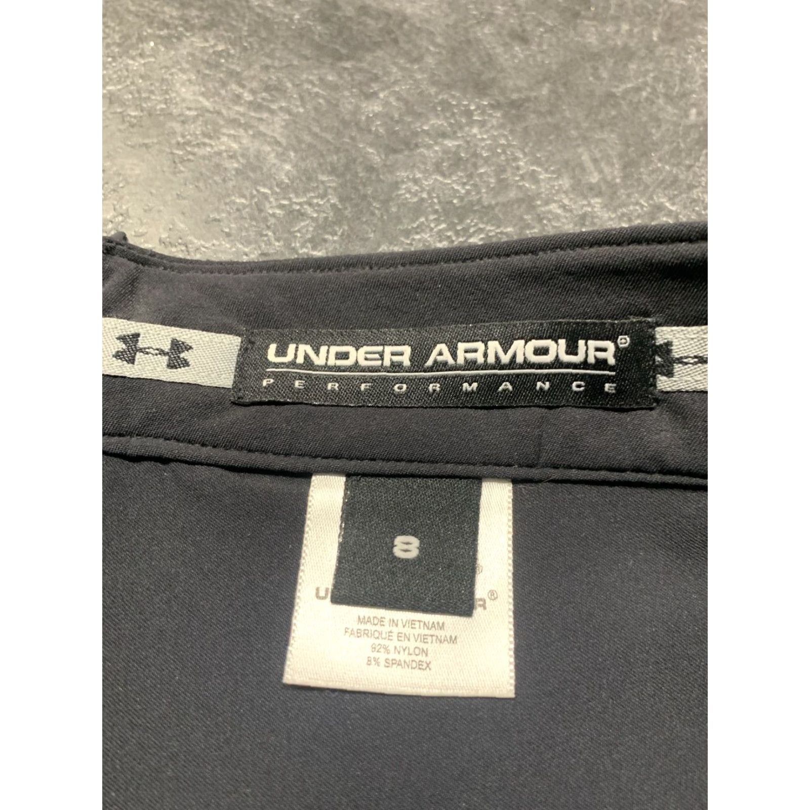 Under Armour VINTAGE Under Armour Women's Skort Size 8 Black Golf Tennis Casual All Seasons Stretch Size 30" / US 8 / IT 44 - 3 Thumbnail