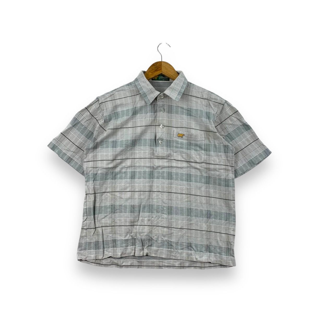 Golden Bear Vintage 90’ GOLDEN BEAR GOLF Plaids Checks Polo Tee Shirt Size US M / EU 48-50 / 2 - 1 Thumbnail