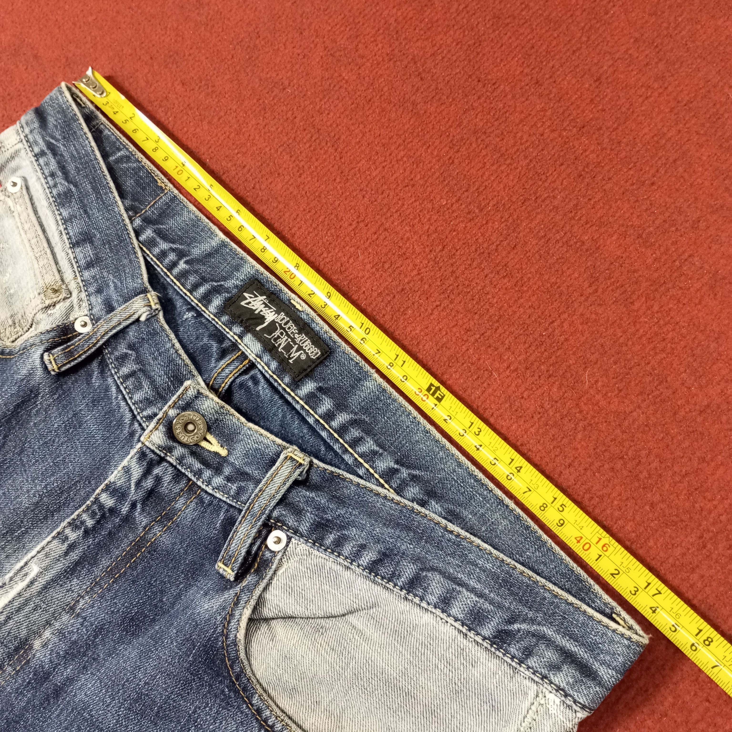 Stussy × Vintage Stussy Streetwear Skateboard Style Jeans Size US 35 - 7 Thumbnail