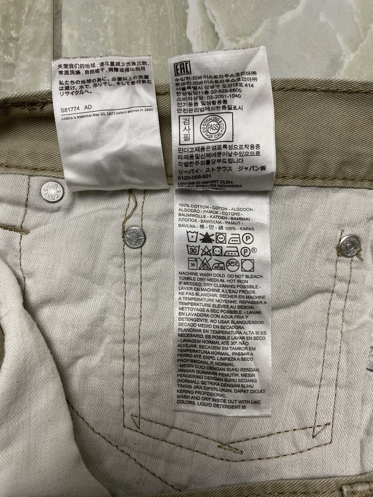 Levi's × Vintage Levis 514 Size US 38 / EU 54 - 16 Thumbnail
