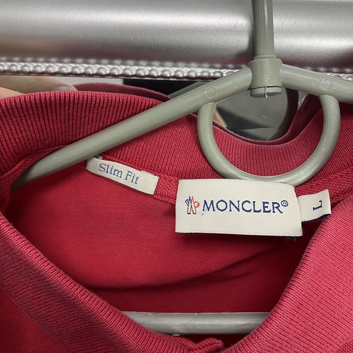 Moncler Moncler Polo T-Shirt Size US L / EU 52-54 / 3 - 6 Thumbnail