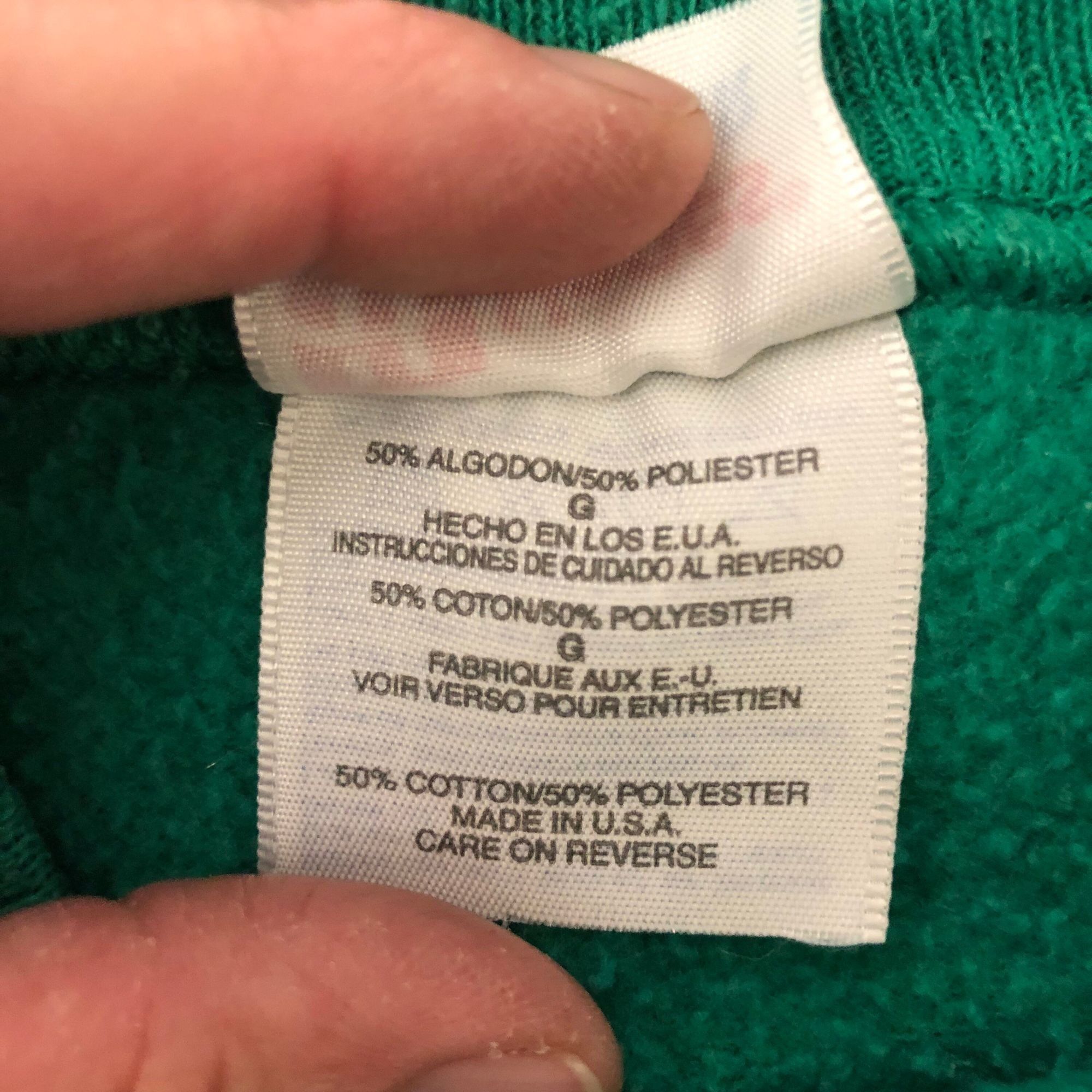 Hanes Vtg Hanes ATHLETIC Solid Green Work Chore RAGLAN Shirt Size US L / EU 52-54 / 3 - 2 Thumbnail