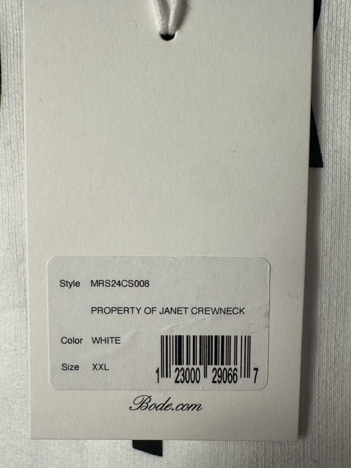 Bode Property Of Janet Bode Size US XXL / EU 58 / 5 - 4 Thumbnail