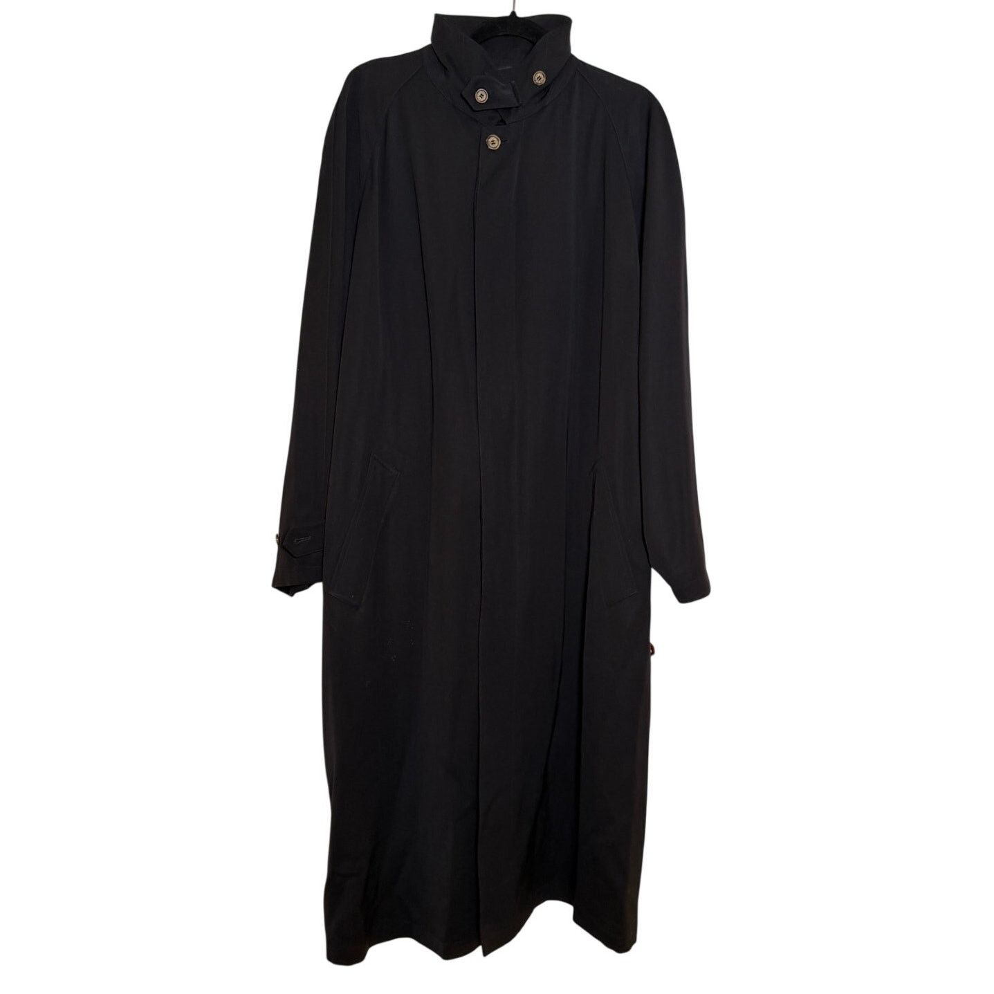 Etro ETRO Sports & Country Vintage Black Twill Belted Trench Size US XL / EU 56 / 4 - 5 Thumbnail