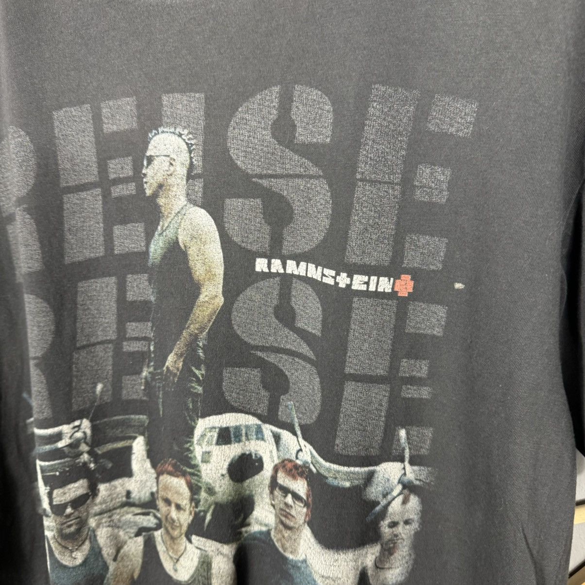 Band Tees Vintage 2004 Rammstein Raise Raise Band T-shirt Size US M / EU 48-50 / 2 - 9 Thumbnail