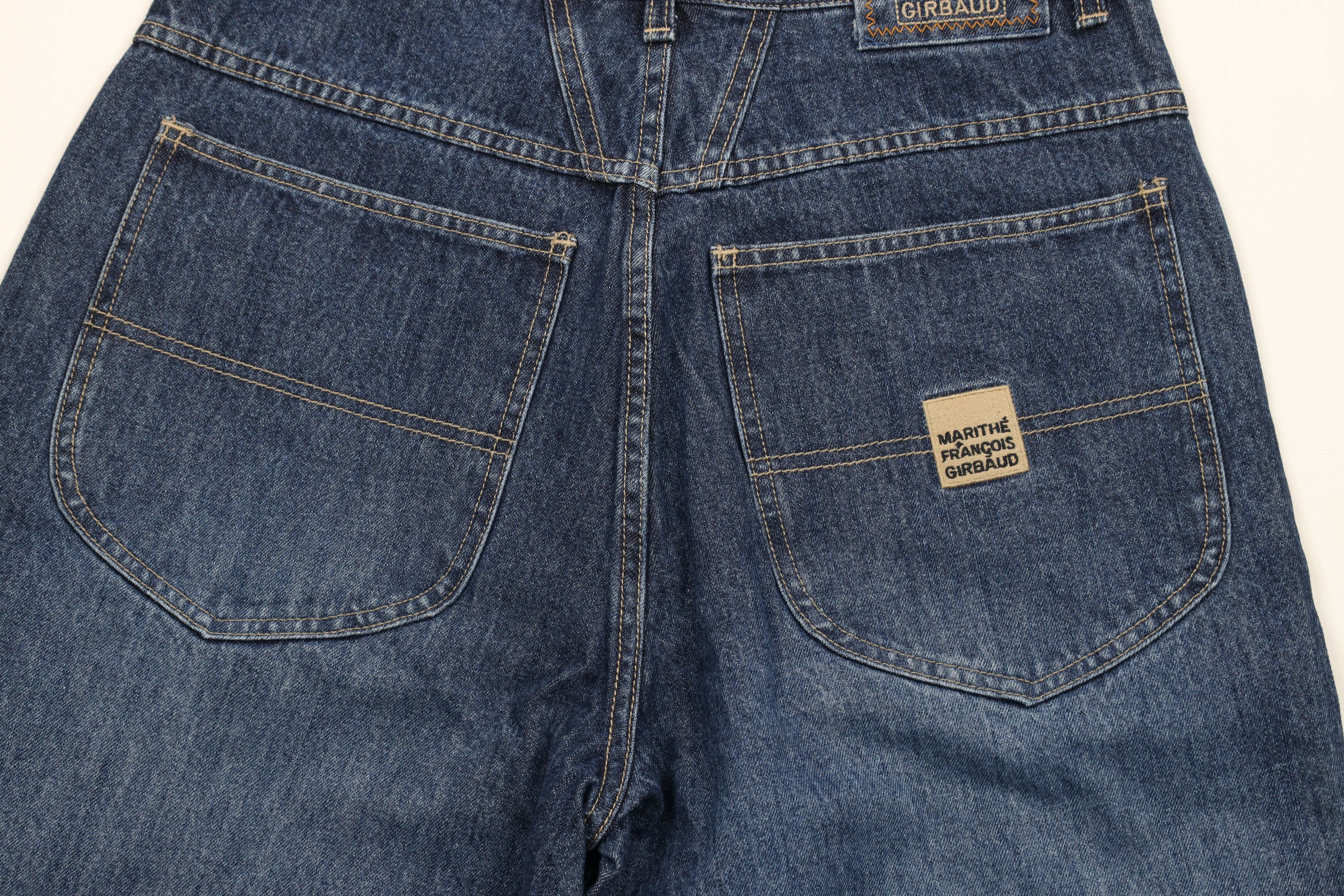 Marithe + Francois Girbaud × Vintage NOS Vintage 90s Marithe Francois Girbaud Denim Jean Shorts Size US 32 / EU 48 - 9 Thumbnail