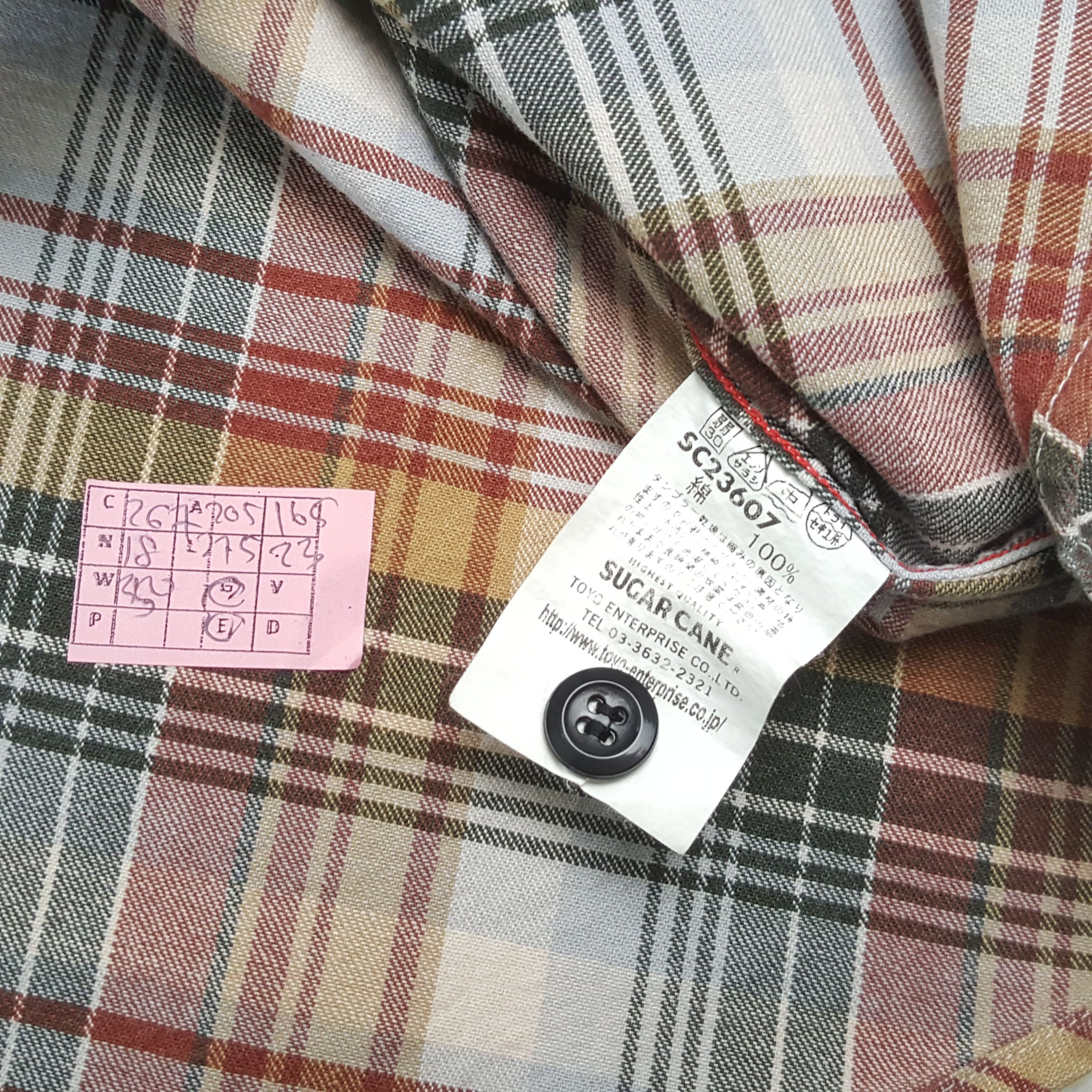 Japanese Brand × Sugar Cane × Vintage SUGAR CANE Japanese Brand Casual Style Shirt Size US S / EU 44-46 / 1 - 6 Thumbnail