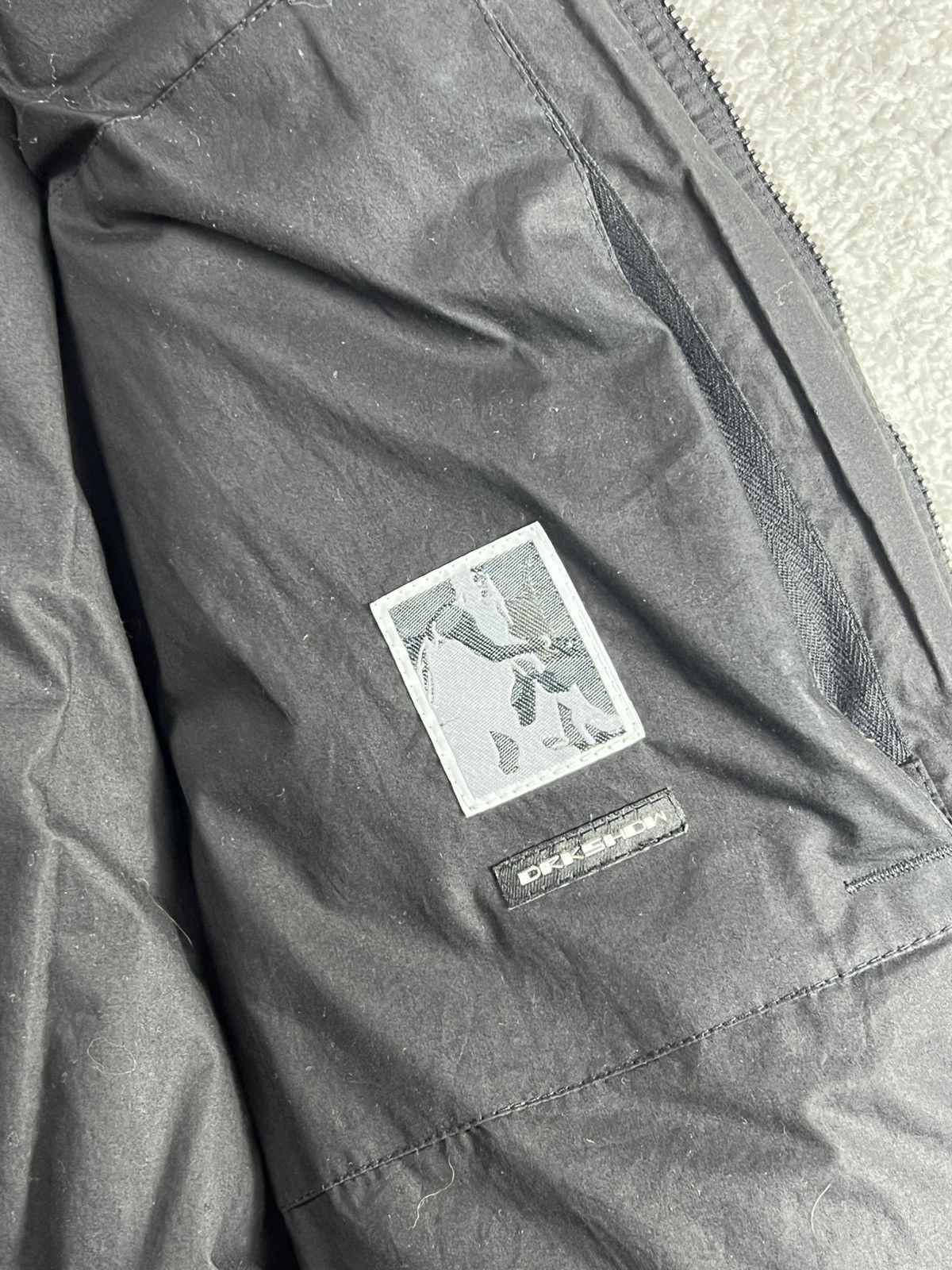 Rick Owens Drkshdw Rick Ownes DRKSHDW Cop Flight Jacket Size L Size US L / EU 52-54 / 3 - 11 Thumbnail