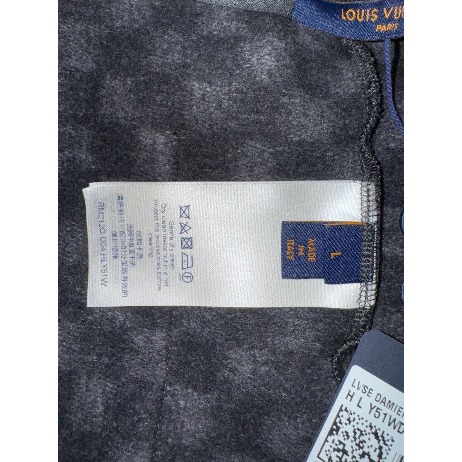 Louis Vuitton Louis Vuitton LVSE Damier Jacquard Gris Souri Grey Regular Size US 34 / EU 50 - 14 Thumbnail