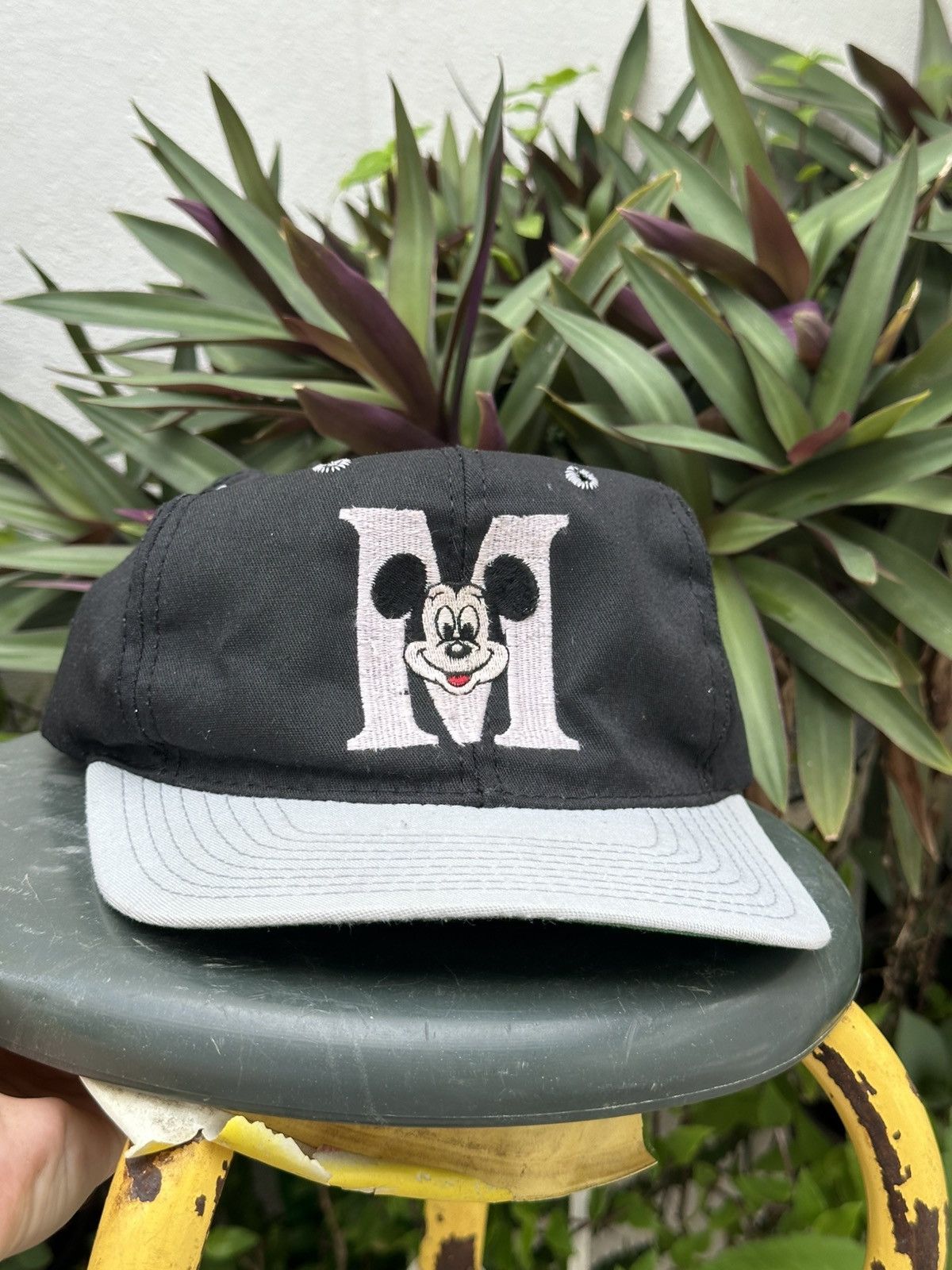 Disney Vintage 90s Mickey Mouse Walt Disney world Snapback Hat Size ONE SIZE - 2 Thumbnail