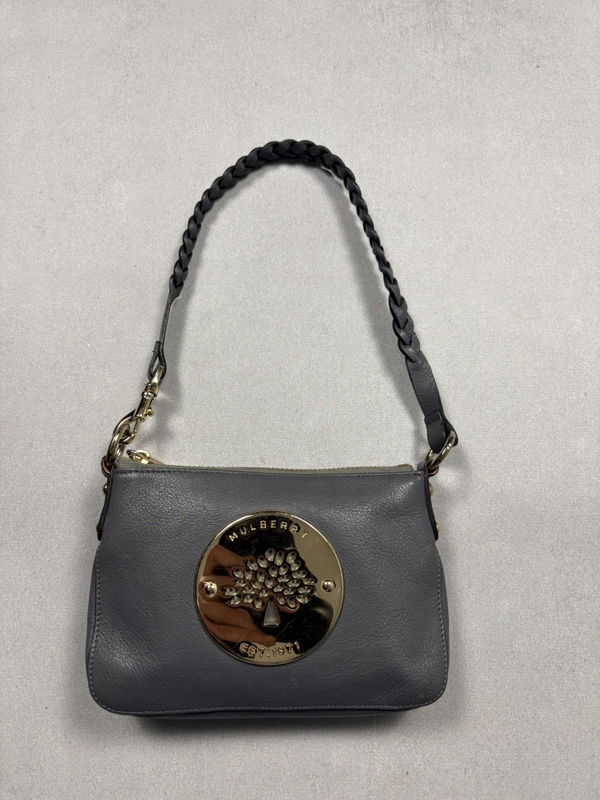 Mulberry Mulberry Daria Shoulder Mini Bag Leather Leather Gold Plaque Size ONE SIZE - 1 Thumbnail