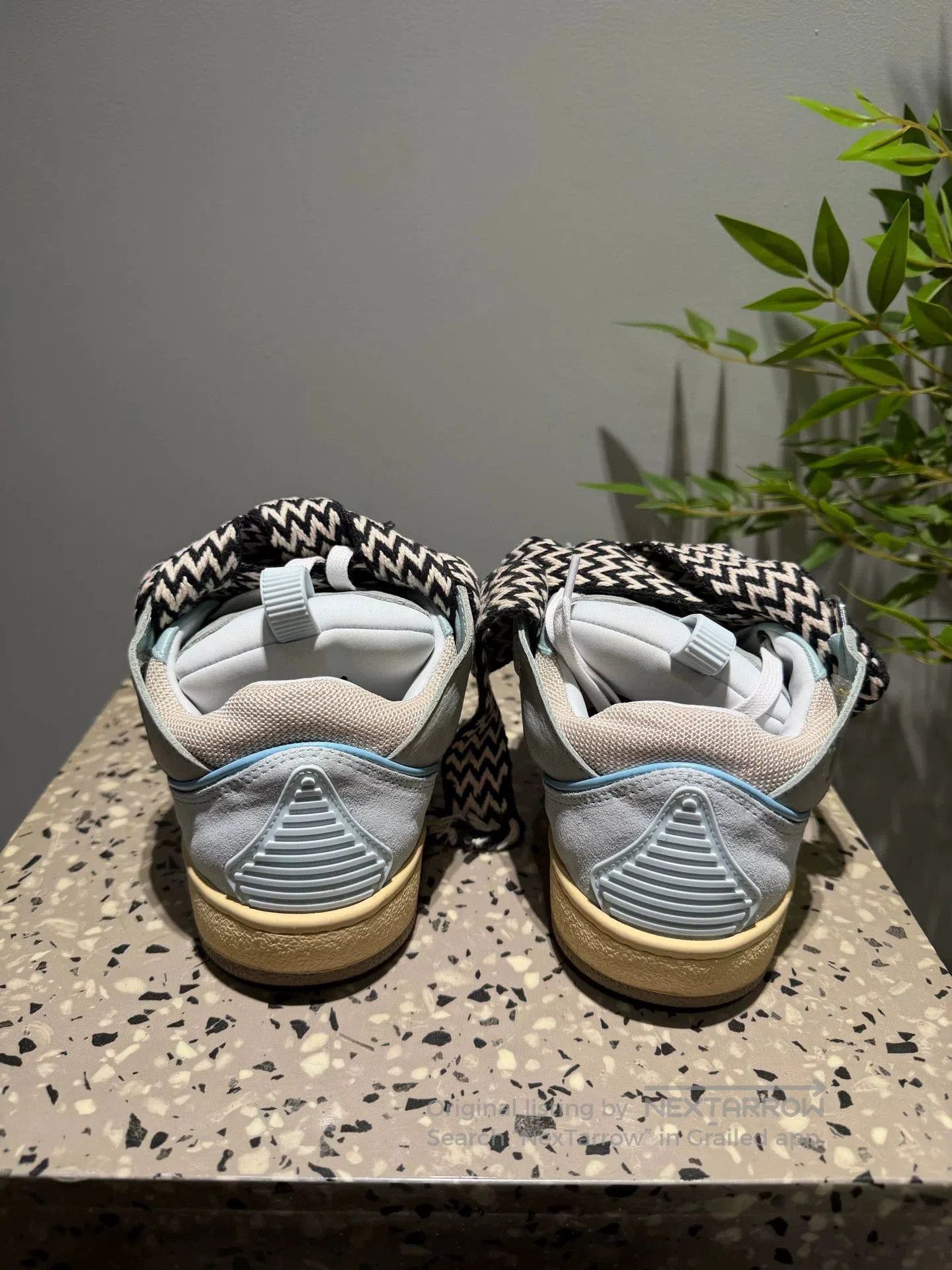 Lanvin Lanvin Curb Leather Women's Sneakers. Size US 5 / IT 35 - 3 Thumbnail