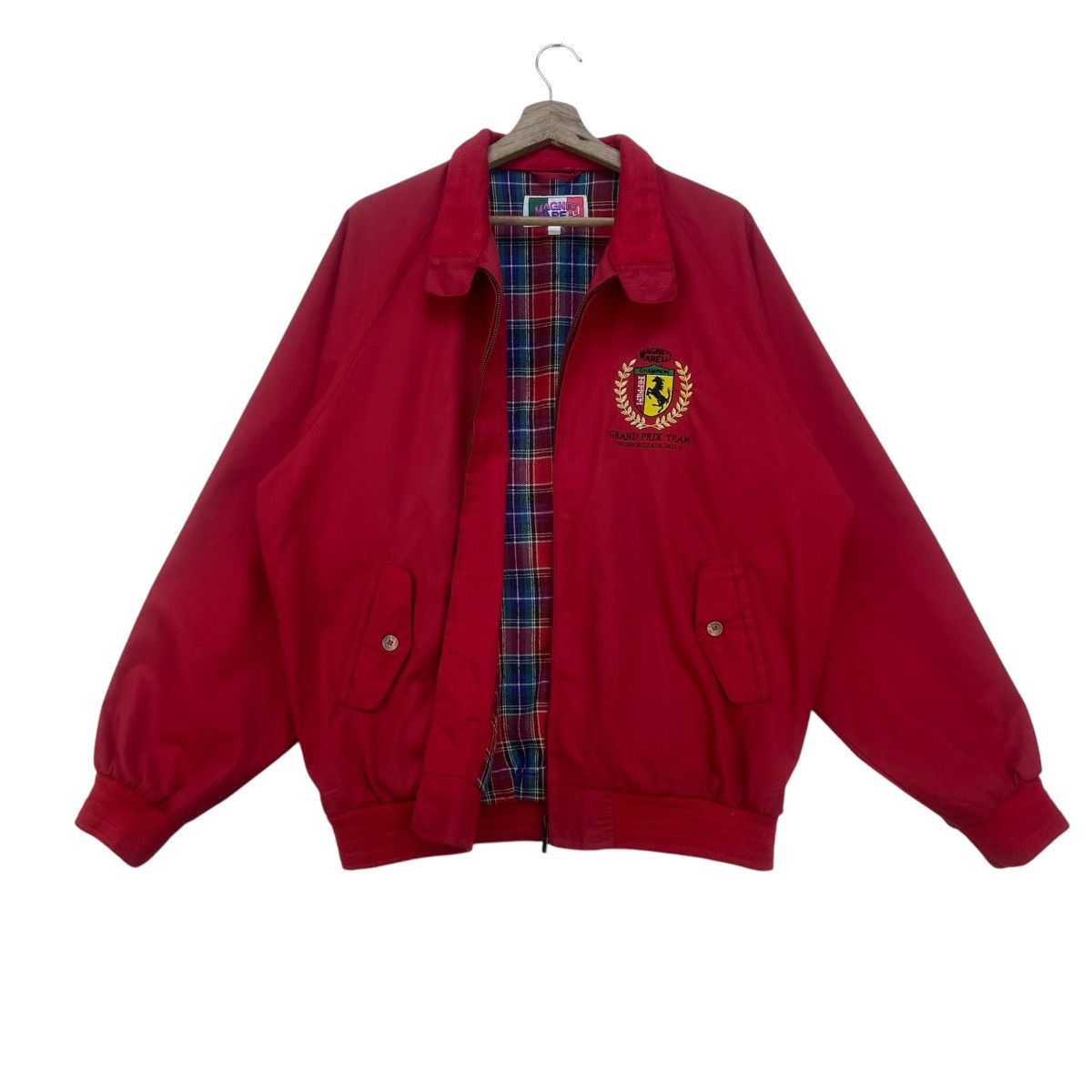 Ferrari Vtg 90s Ferrari Grand Prix Team by Magneti Marelli Jacket Size US M / EU 48-50 / 2 - 1 Thumbnail