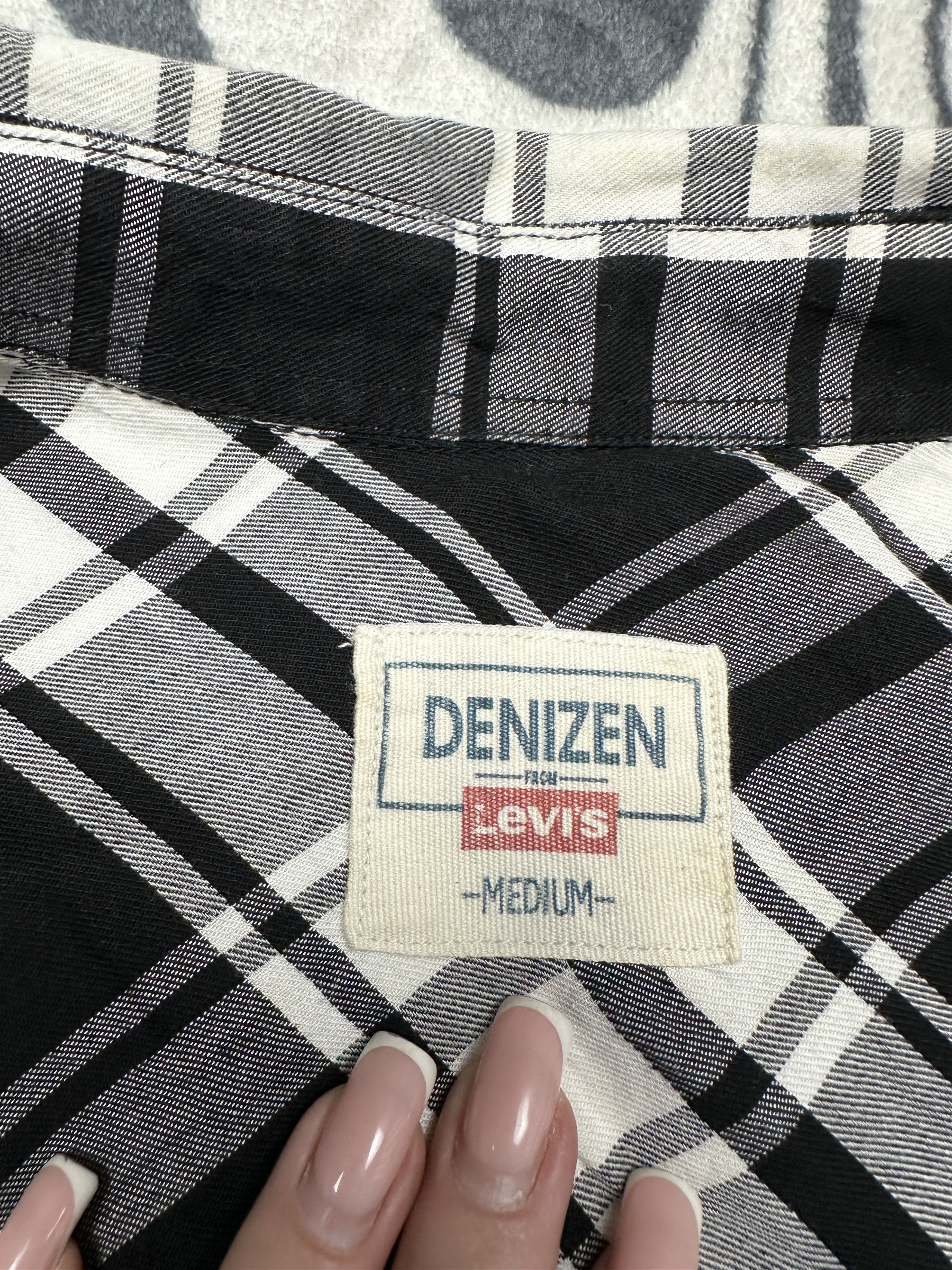 Levi's Levi's Denizen Flannel Mens Plaid Shirt Size US M / EU 48-50 / 2 - 3 Thumbnail