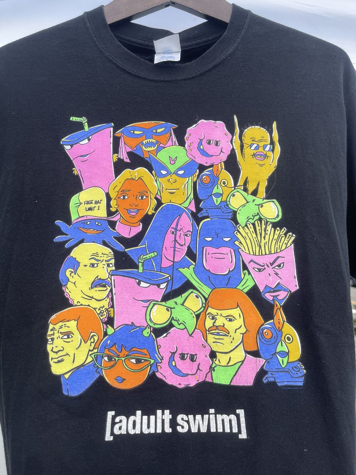 Cartoon Network Vintage Adult Swim Cartoon Network Promo shirt RARE Size US L / EU 52-54 / 3 - 4 Thumbnail