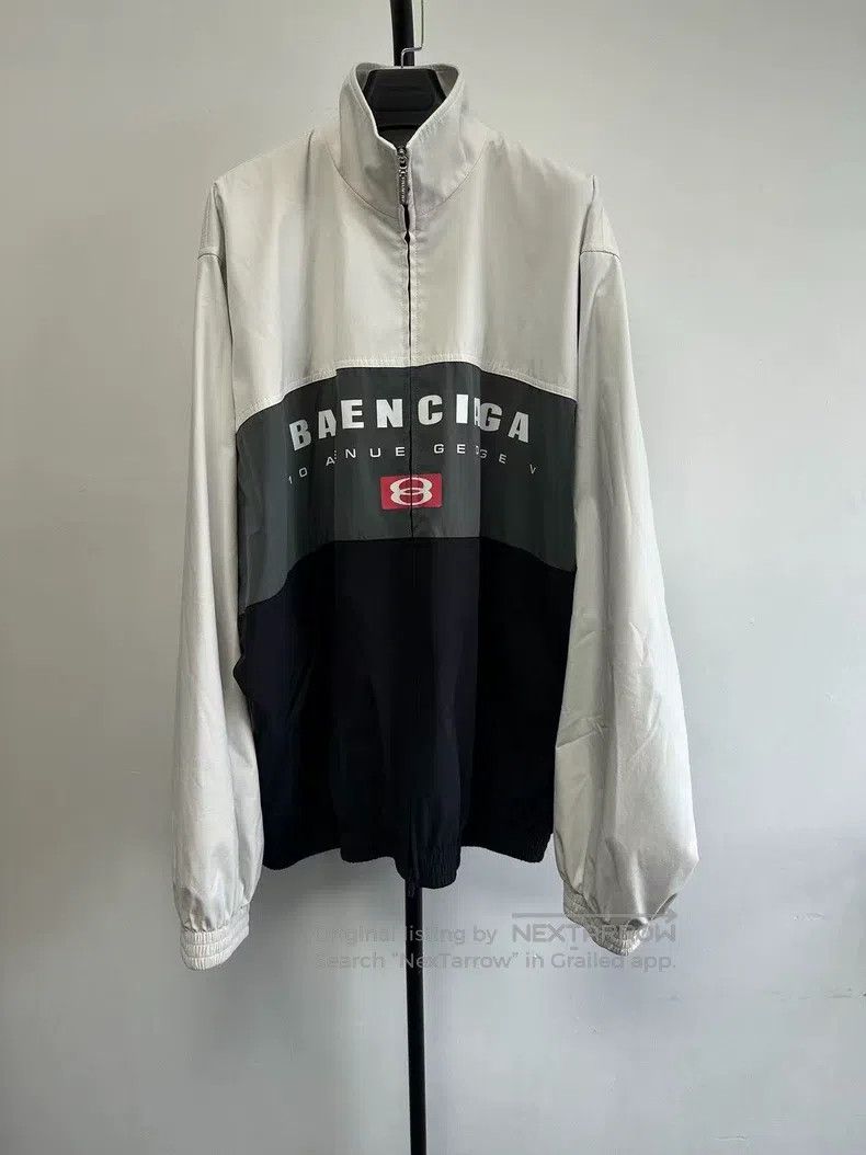 Balenciaga Balenciaga Contrast Color High Collar Long Sleeve Jacket Size US M / EU 48-50 / 2 - 1 Thumbnail
