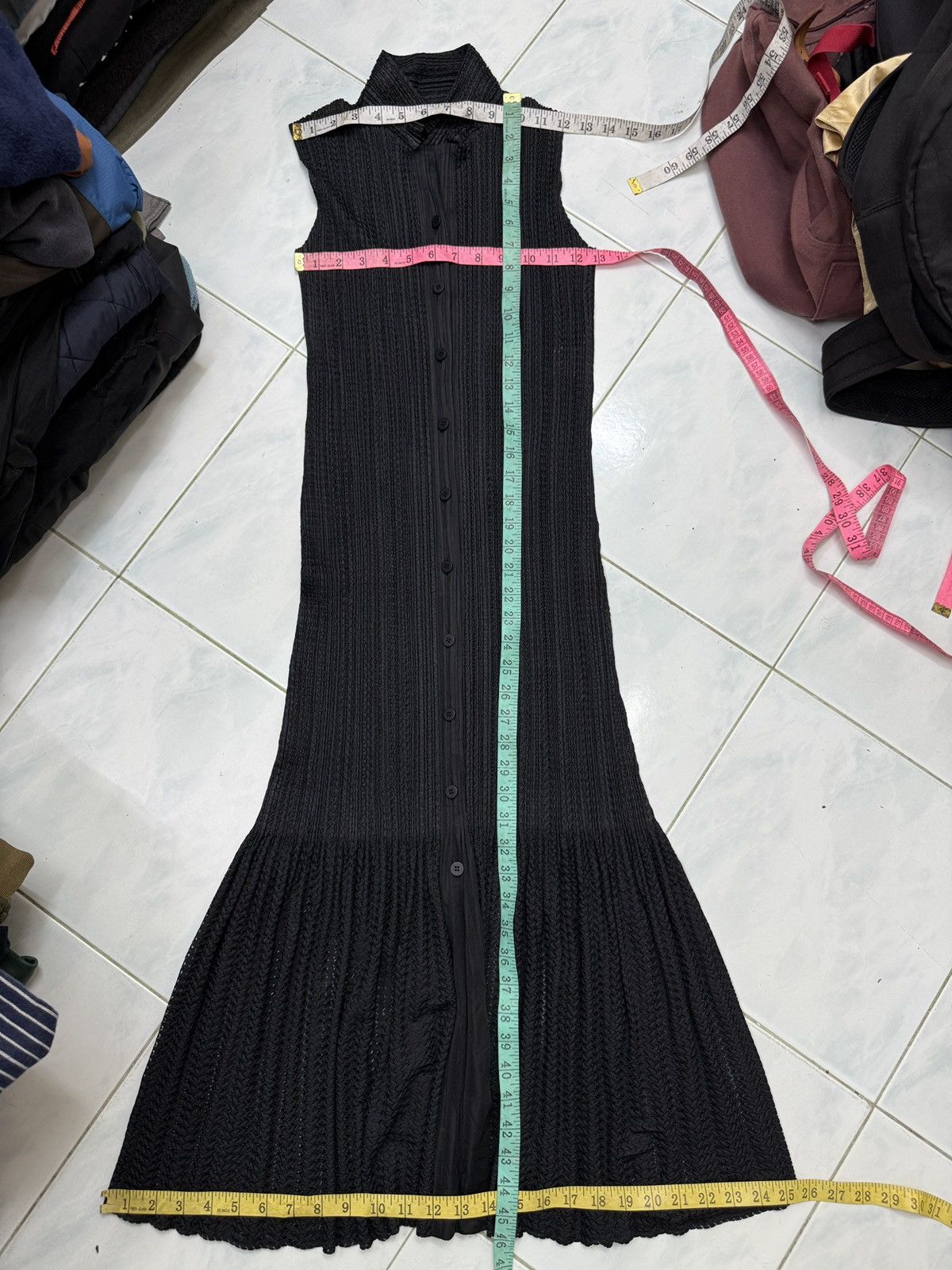 Pleats Please Issey Miyake 🔥🔥🔥ARCHIVE PLEATS PLEASE ISSEY MIYAKE MAXI DRESS Size M / US 6-8 / IT 42-44 - 14 Thumbnail
