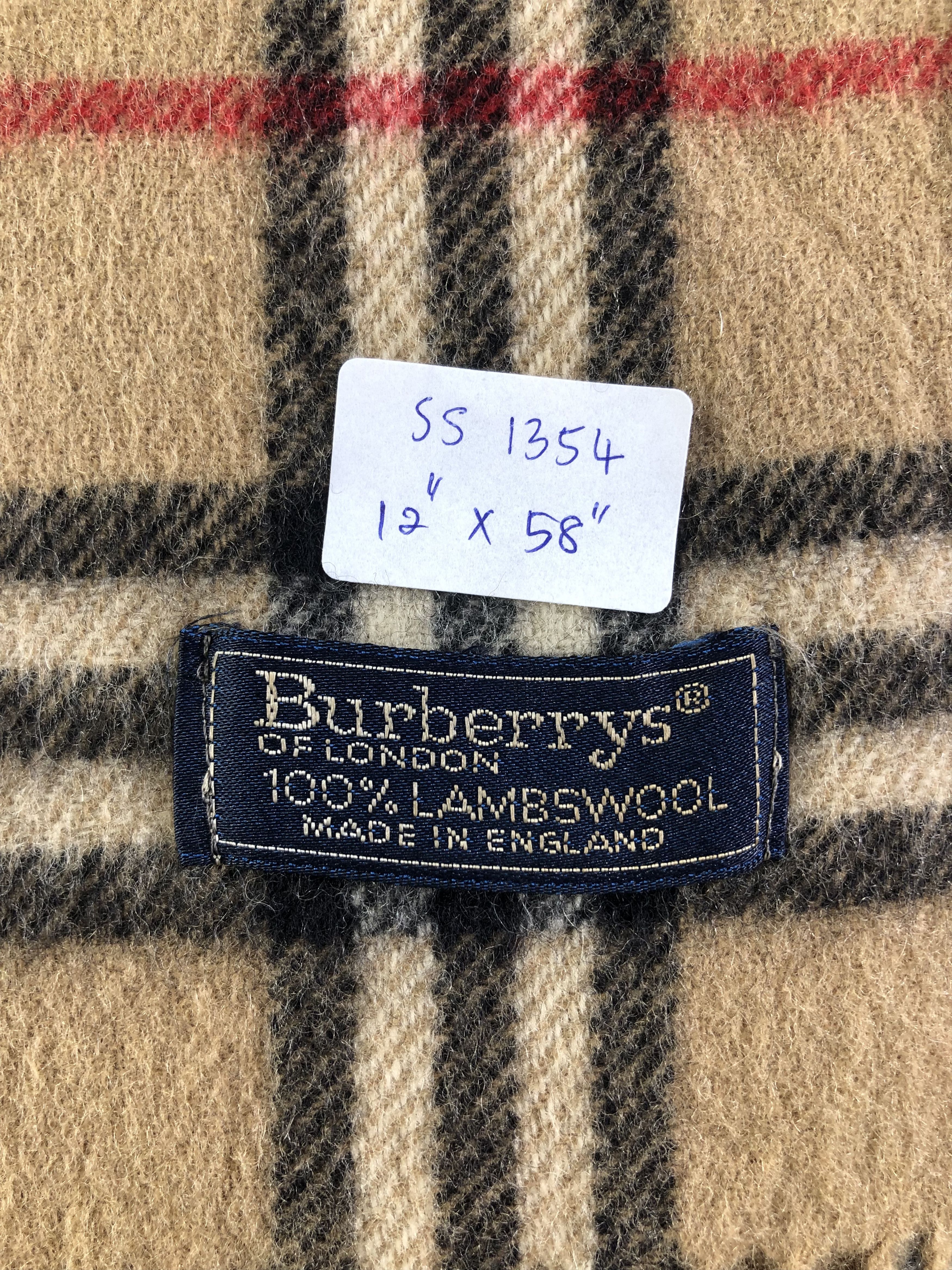 Burberry Burberrys Scarf / Muffler / Neckwear SS1354 Size ONE SIZE - 5 Thumbnail