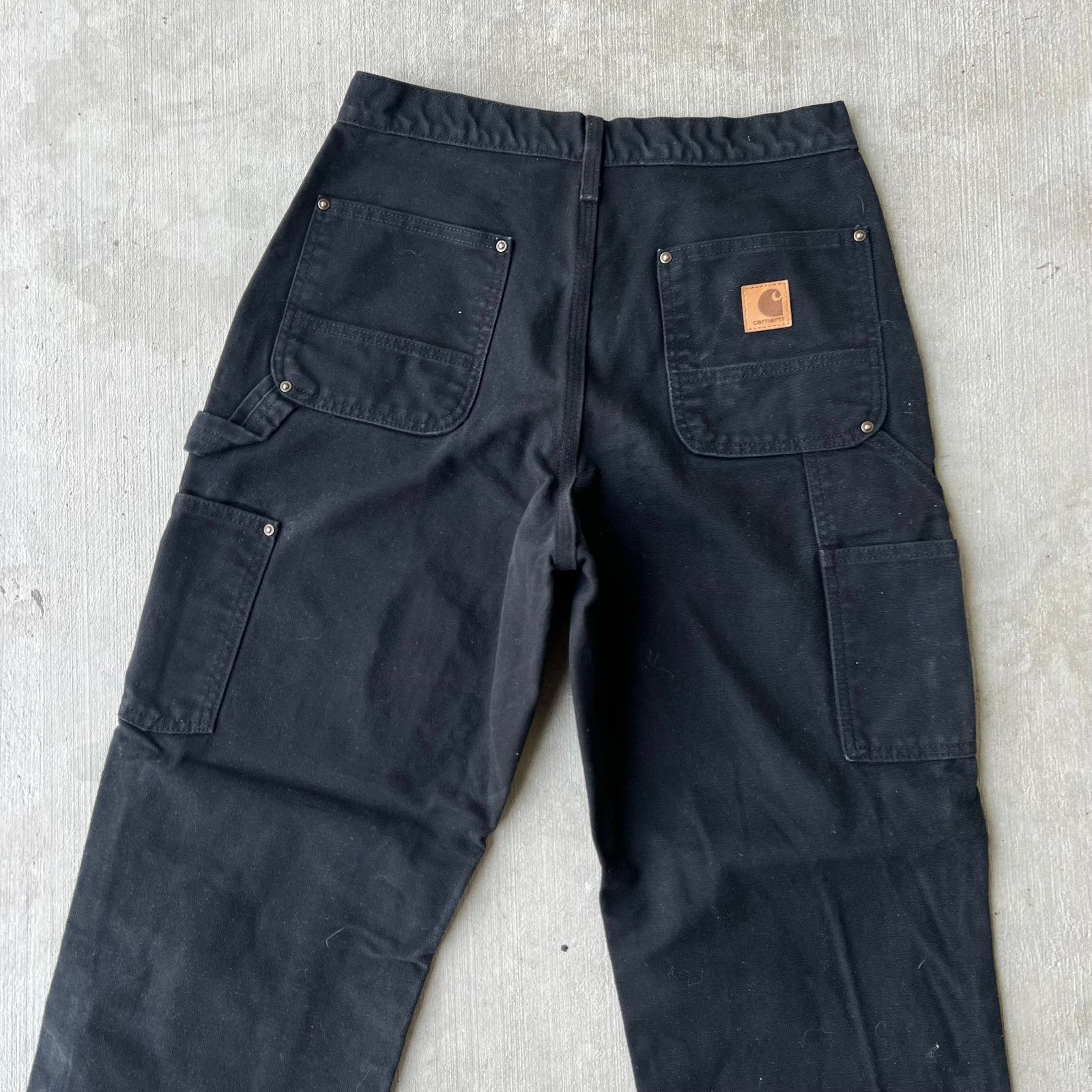 Carhartt × Vintage Carhartt black double knee work wear carpenter pants Size US 29 - 5 Thumbnail