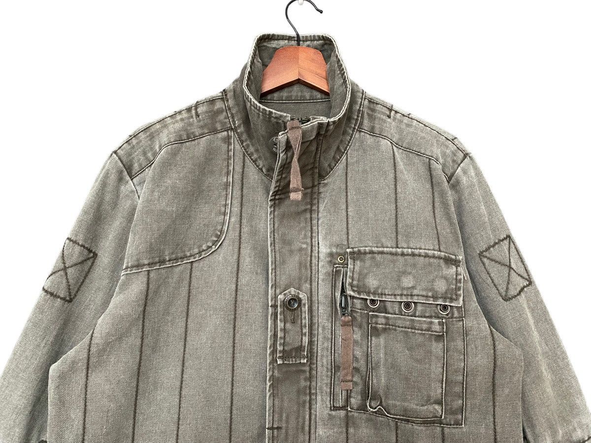 Vintage Vintage Brand Alphasophy Avant Garde Military Jacket 2000s Size US M / EU 48-50 / 2 - 3 Thumbnail