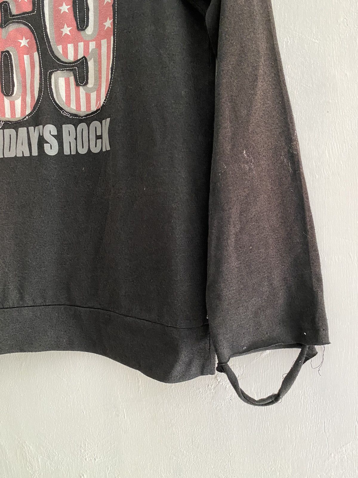 20471120 × Hysteric Glamour × Japanese Brand Vintage sundays rock distressed longsleeve tshirt Size US S / EU 44-46 / 1 - 4 Thumbnail