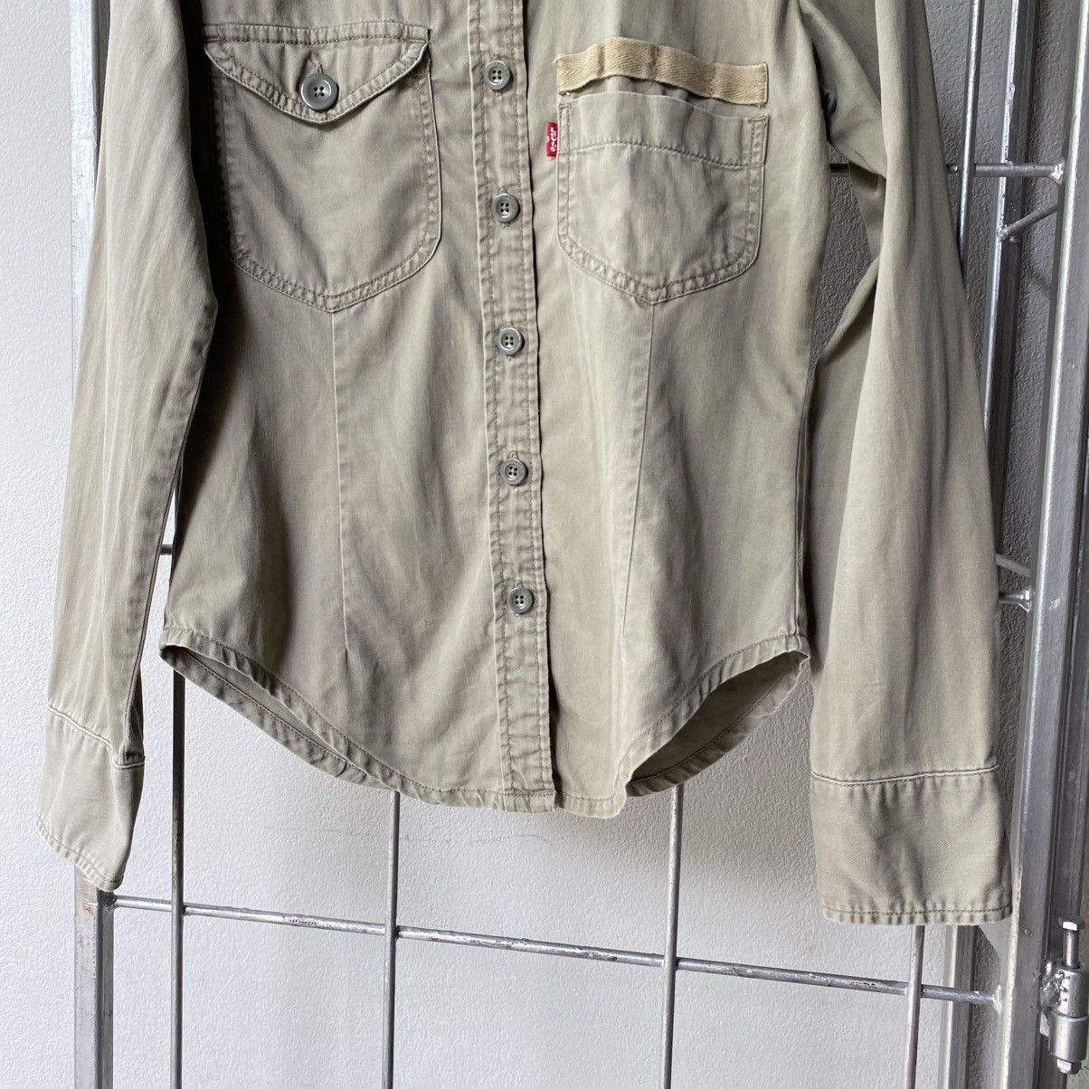 Levi's Levi's Vintage Military Style Button-Up Shirt Size S / US 4 / IT 40 - 9 Thumbnail
