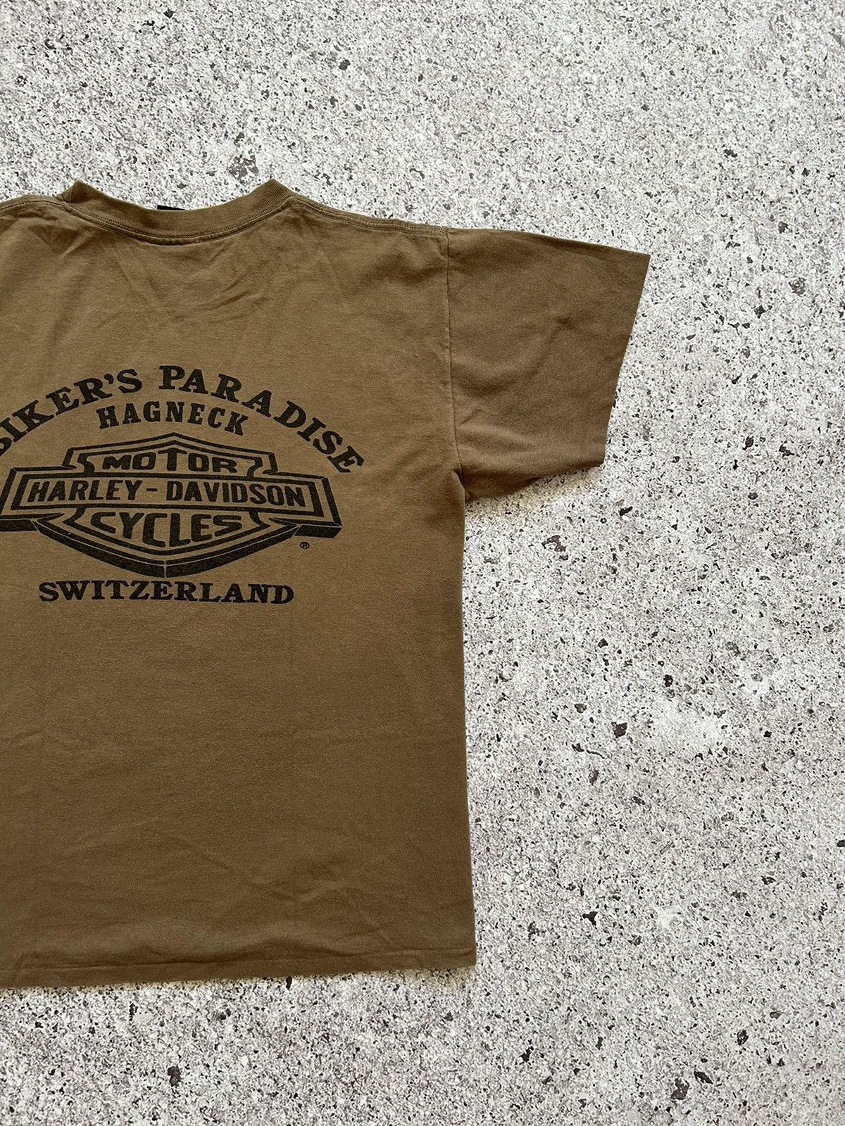 Harley Davidson × Vintage Vintage 1990 Harley Davidson 3D Emblem American Legend Tee Size US L / EU 52-54 / 3 - 6 Thumbnail