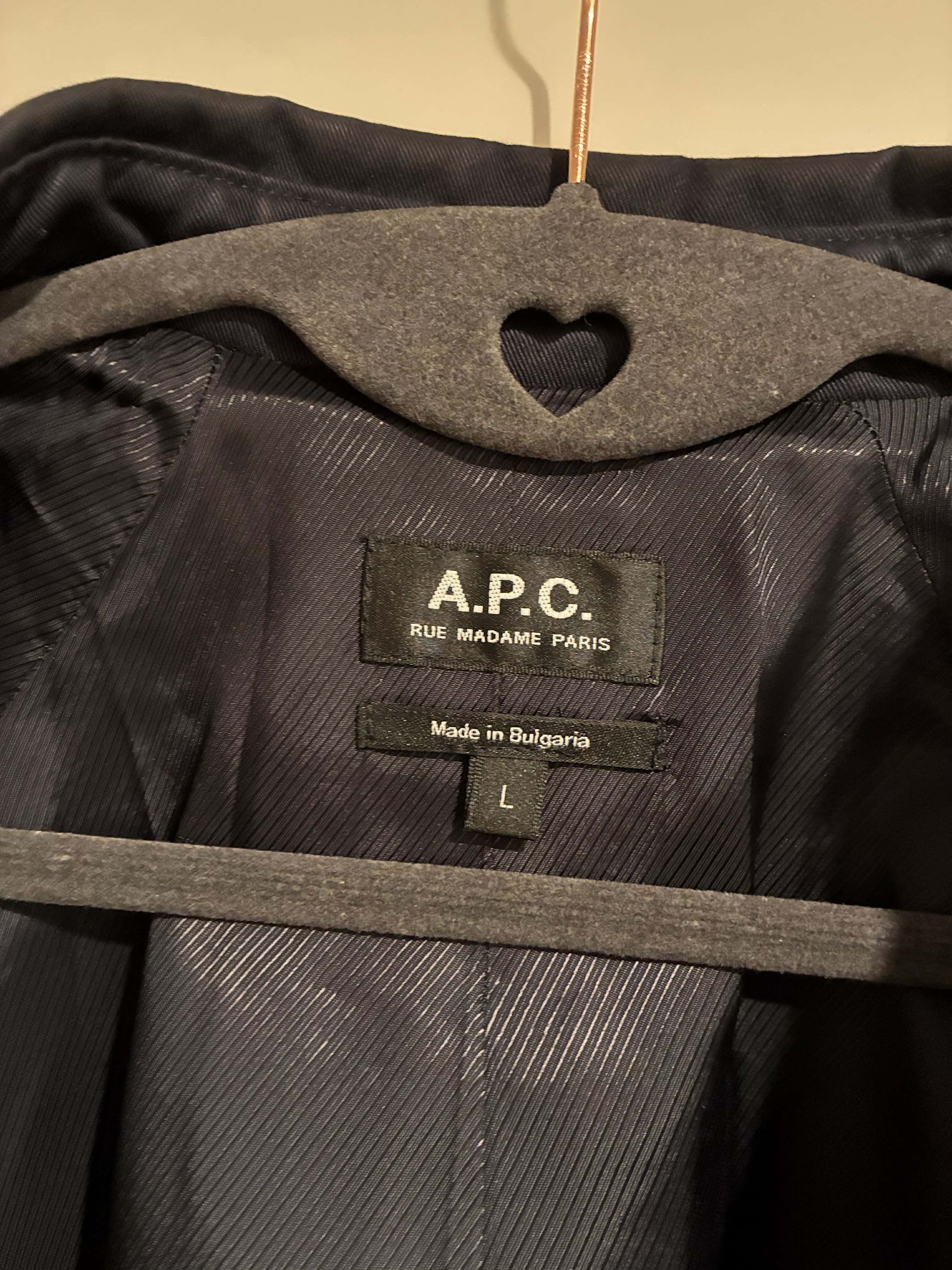 A.P.C. APC gabardine coat Size US L / EU 52-54 / 3 - 4 Thumbnail
