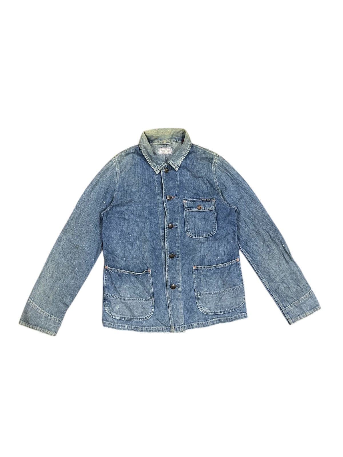 Blue Blue Japan BLUE BLUE JAPAN DENIM JAKET Size US M / EU 48-50 / 2 - 1 Thumbnail