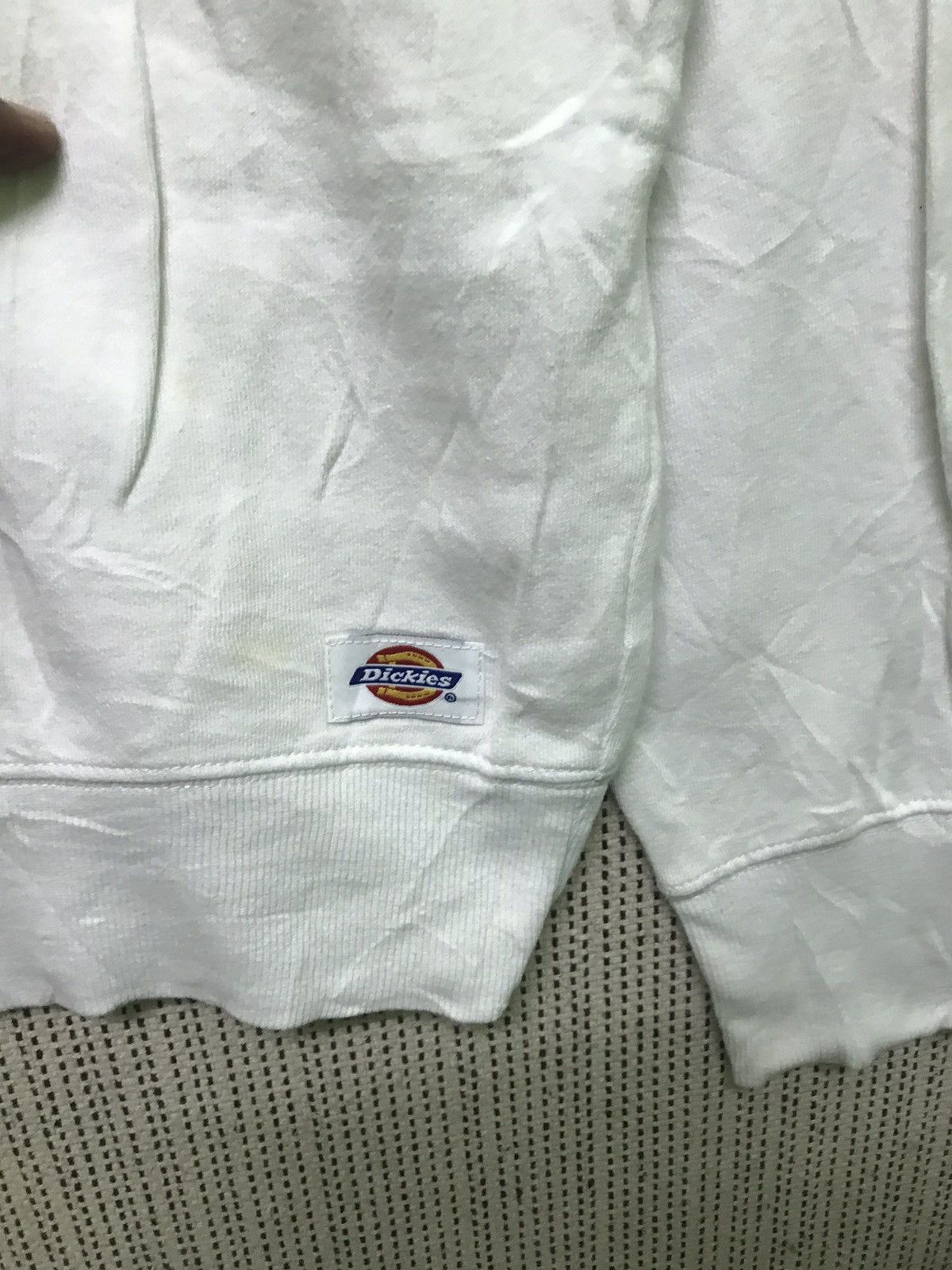 Dickies × Vintage Very rare ‼️ vintage dickies white sweatshirt Size US L / EU 52-54 / 3 - 5 Thumbnail