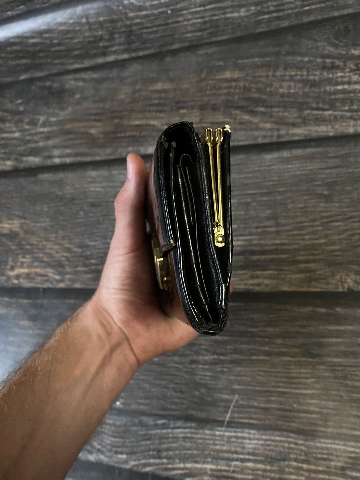 Versace Versace Medusa Leather Vintage Wallet Size ONE SIZE - 5 Thumbnail