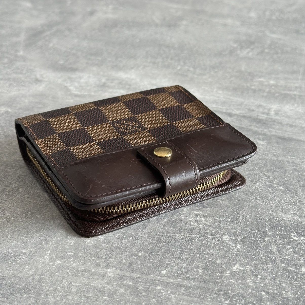 Louis Vuitton Louis Vuitton Threefold Damier Ebene Compact Zippy Wallet Size ONE SIZE - 8 Thumbnail
