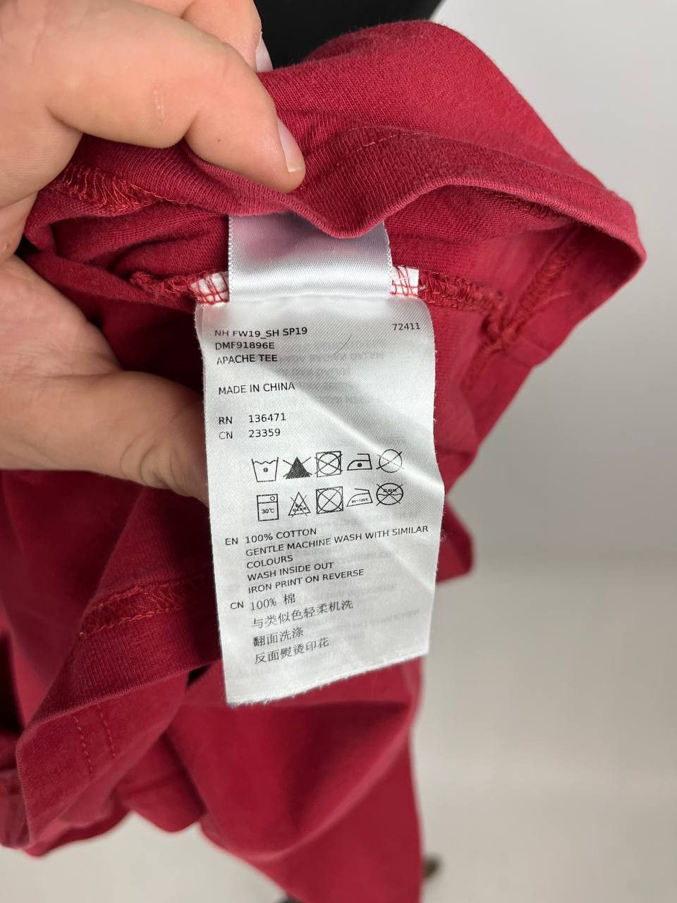 Deus Ex Machina Deus Ex Machina Red Apache Tee Size XL (0487) Size US XL / EU 56 / 4 - 8 Thumbnail
