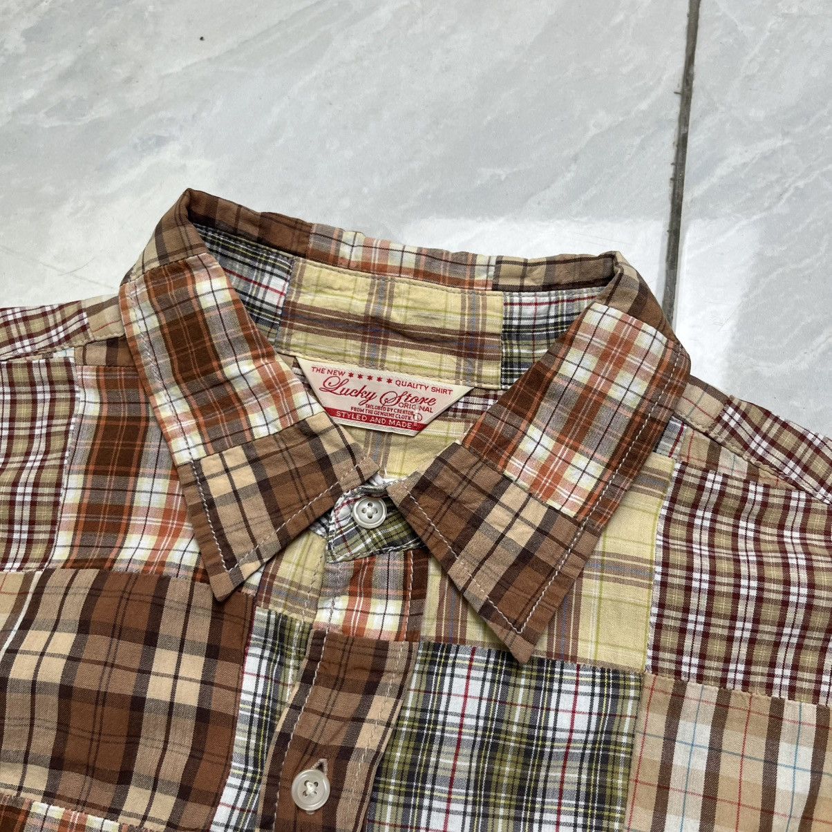 Lucky Brand Patchwork button ups shirt by lucky brand Size US L / EU 52-54 / 3 - 8 Thumbnail