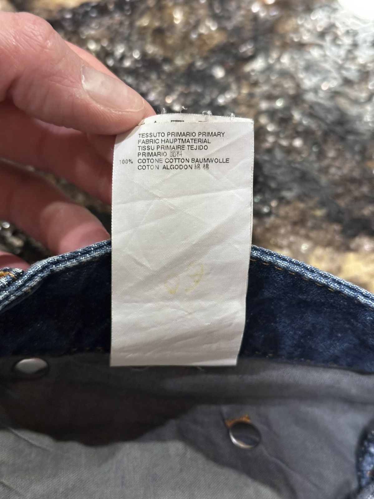 Maison Margiela Maison Margiela FW15 Pilled Distressed Blue Denim Jeans Size US 34 / EU 50 - 14 Thumbnail