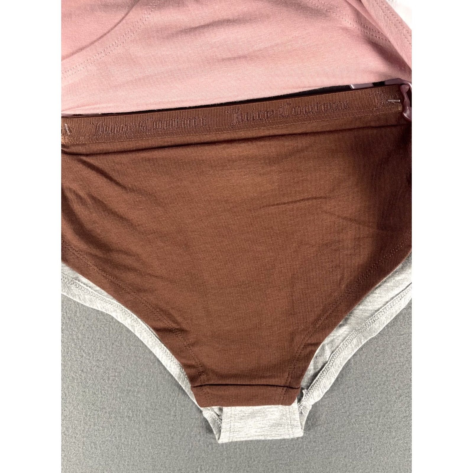 Juicy Couture Juicy Couture Panties 5 Pack Size L Multicolor Logo Seamless Cheeky Womens Size 36" / US 14 / IT 50 - 5 Thumbnail