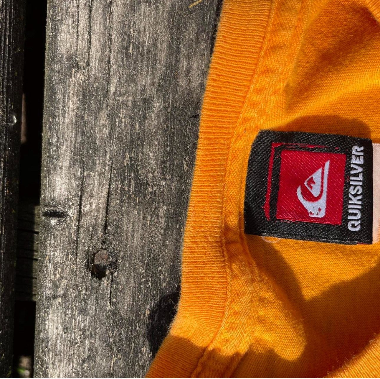 Quiksilver Vintage y2k Quiksilver orange T-shirt Size US L / EU 52-54 / 3 - 4 Thumbnail