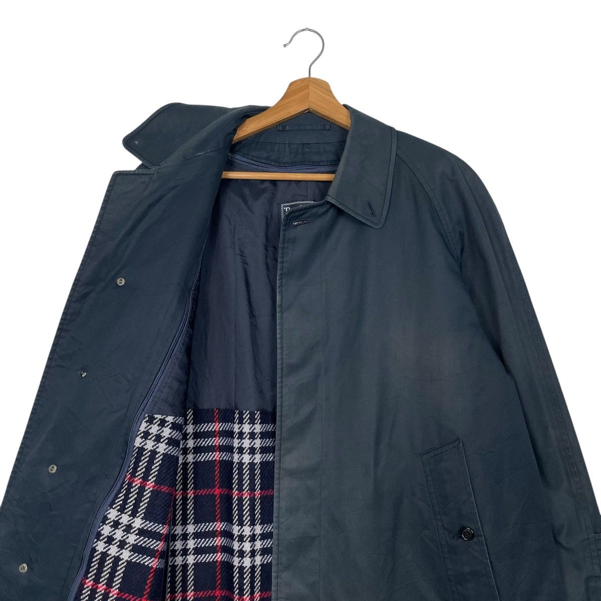 Burberry Vtg Burberrys Wool Trenchcoat Size US M / EU 48-50 / 2 - 11 Thumbnail